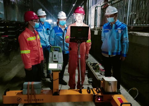 市軌道集團積極探索工程測量新技術，精準控制測量助力建設提質增效